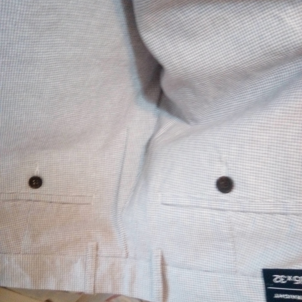 J. Crew Factory Gray Checkered Driggs Pant